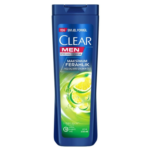 Clear Şampuan 350ml Men Maksimum Ferahlık. ürün görseli