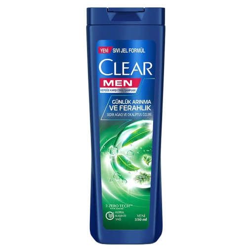 Clear Şampuan 350ml Men Günlük Arınma ve Ferahlık. ürün görseli
