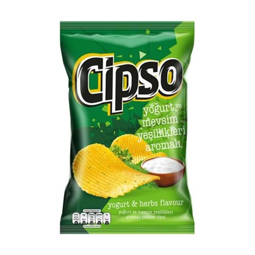 Cipso Yoğurtlu Mevsim Yeşillik Parti Boy 145 Gr. ( Cips ). ürün görseli