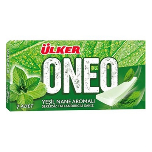 Ülker Oneo Slims Yeşil Nane Aromalı Sakız 14 Gr.. ürün görseli