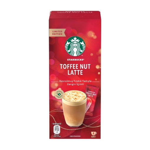 Gimat Sepeti Starbucks Toffee Nut Latte 4x23 Gr.