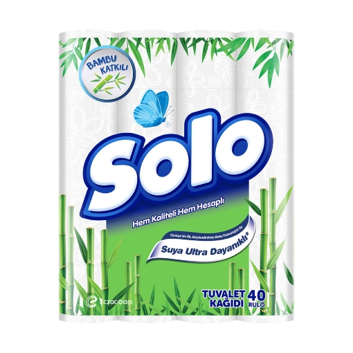 Solo Tuvalet Kağıdı 40'lı Bambu Katkılı. ürün görseli