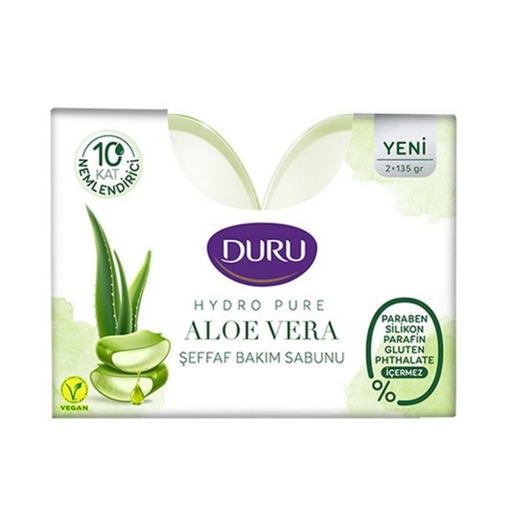 Duru Sabun Hydro Pure 2X135G Aloe Vera. ürün görseli