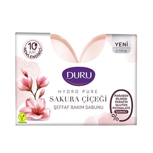 Duru Sabun Hydro Pure 2x135G Sakura Çiçeği. ürün görseli
