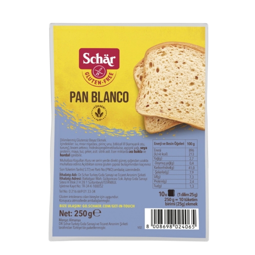 Schar Glutensiz Ekmek 250 Gr.. ürün görseli