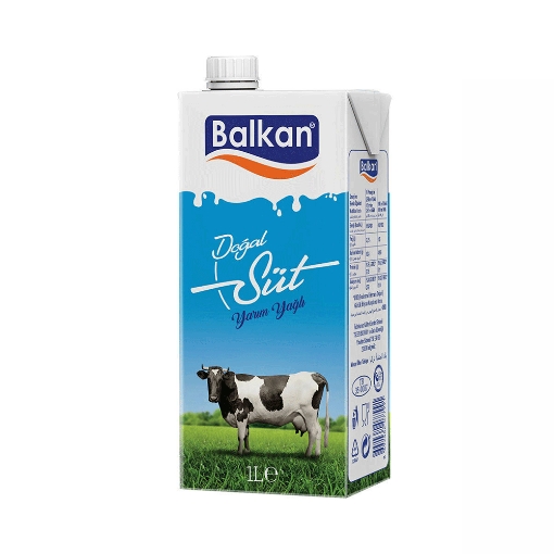Balkan Süt Yarım Yağlı 1 Lt.. ürün görseli