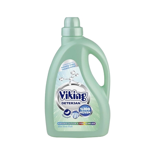 Viking Sıvı Çamaşır Deterjanı 2700ml Hassas Ciltler 45W. ürün görseli