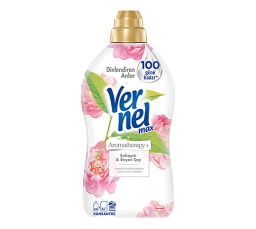 Vernel Max. Yumuşatıcı 1440ml Şakayık & Beyaz Çay. ürün görseli