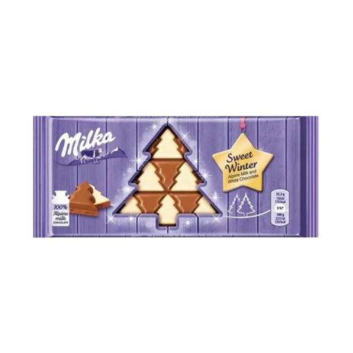 Milka Sweet Winter Sütlü Çikolatalı Tablet 80 Gr.. ürün görseli