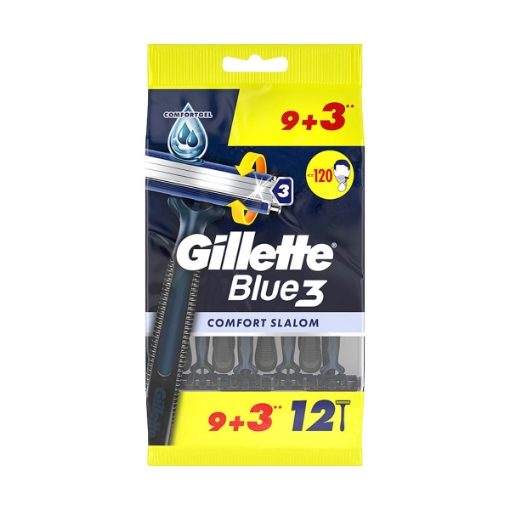 Gillette Blue-3 9+3'lü Comfort Slalom. ürün görseli