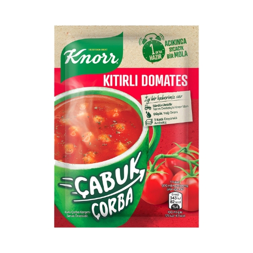 Knorr Çabuk Kıtır Domates Çorbası 22 GR. ürün görseli