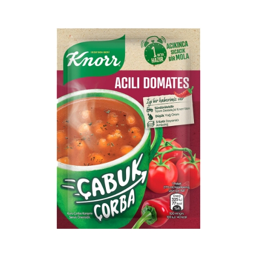 Knorr Çabuk Acılı Domates Çorbası 22 GR. ürün görseli