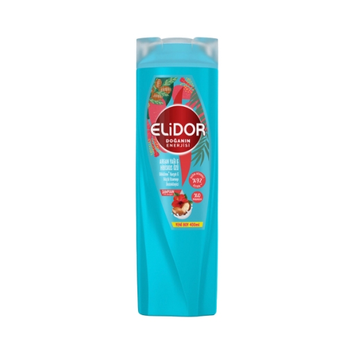 Elidor Şampuan 400ml D.Enerjisi Argan Yağı&Hibiskus. ürün görseli