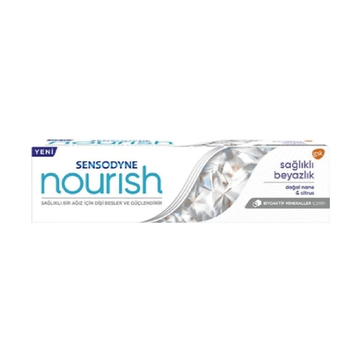 Sensodyne Diş Macunu Nourish 50ml Sağlıklı Beyazlık. ürün görseli