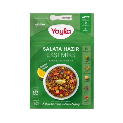 Yayla Salata Hazır Ekşi Miks 120 Gr.. ürün görseli