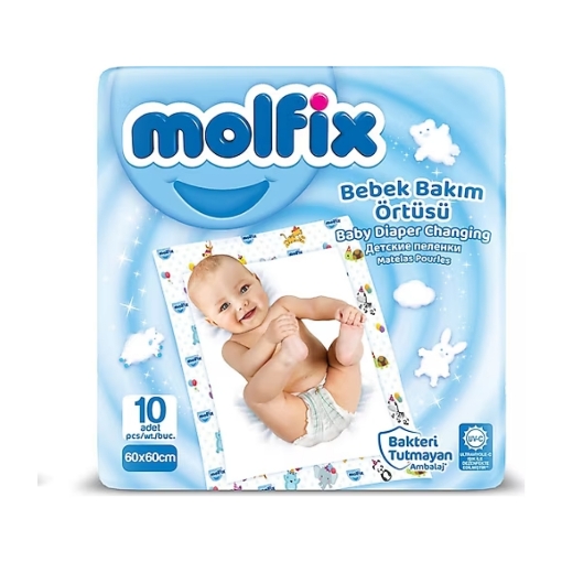 Molfix Bebek Bakım Örtüsü 60x6010'lu. ürün görseli