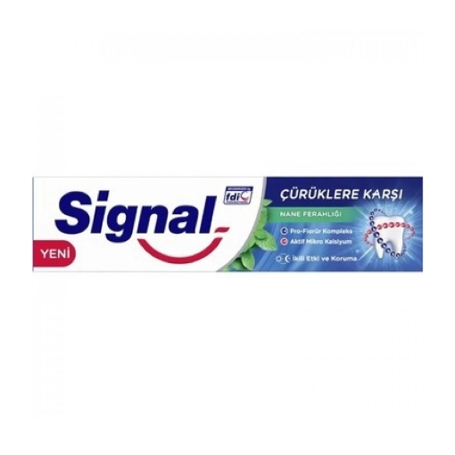 Signal Diş Macunu Çürüklere Karşı 50 ml. Nane. ürün görseli