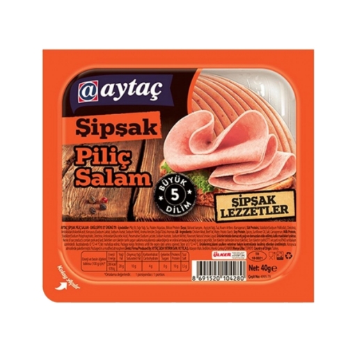 Aytaç Şipşak Piliç Salam Dilimli 40 Gr.. ürün görseli