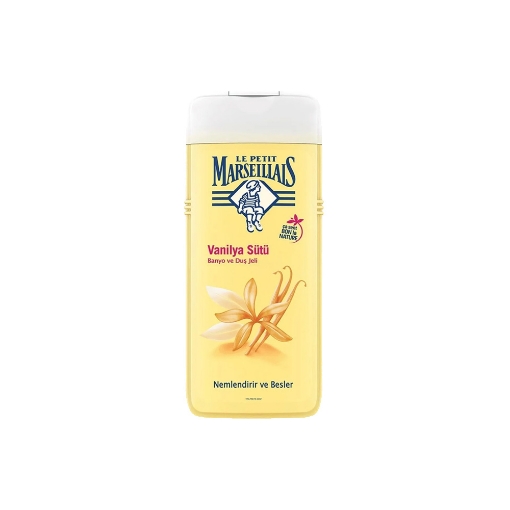 Le Petit Marseillais Duş Jeli 650ml Vanilya Sütü. ürün görseli