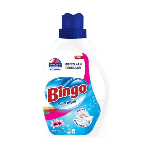 BINGO MATIK SIVI 2600ML RENKLI BEYAZ AMBER 40W. ürün görseli