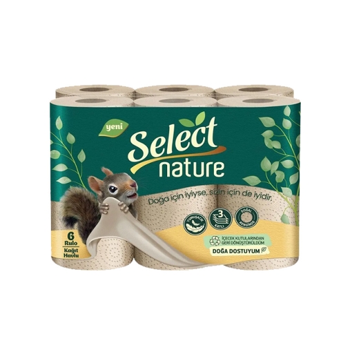 Select Nature Kağıt Havlu 6'lı. ürün görseli