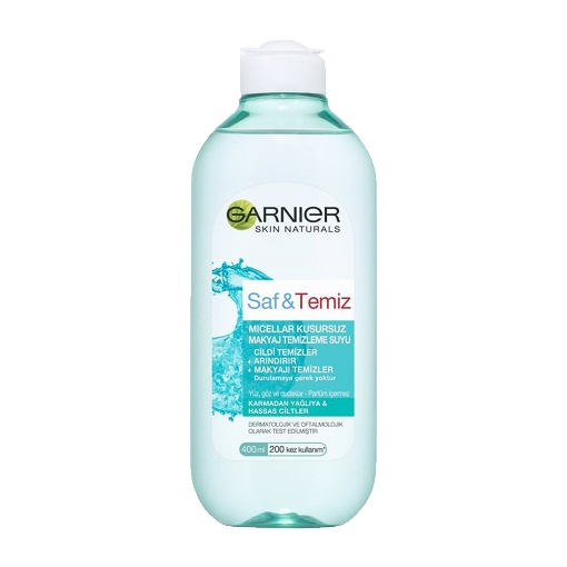 Garnier Makyaj Temizleme Suyu 400 ml. Saf&Temiz. ürün görseli