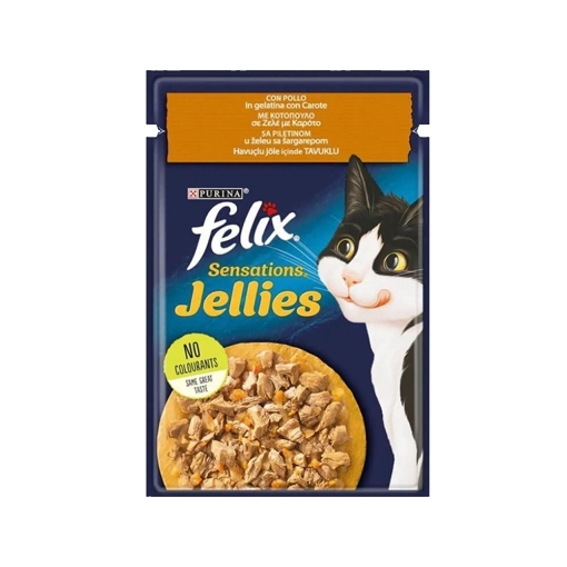 Felix Sens Tavuk&Havuç Kedi Yaş Maması 85 Gr.. ürün görseli