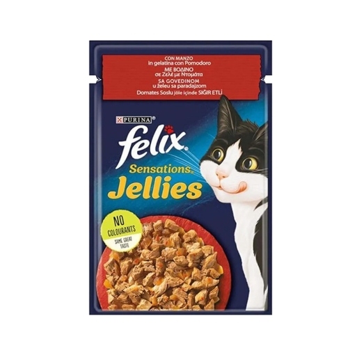 Felix Sens. Et&Domates Kedi Yaş Maması 85 Gr.. ürün görseli