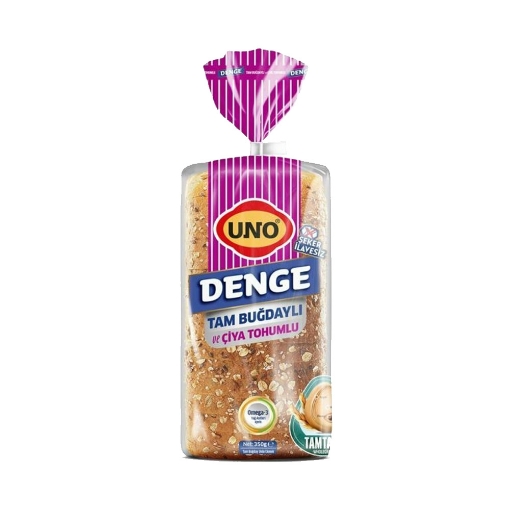 Uno Denge Tam Buğday Ekmeği Çiya Tohumlu 350 Gr.. ürün görseli