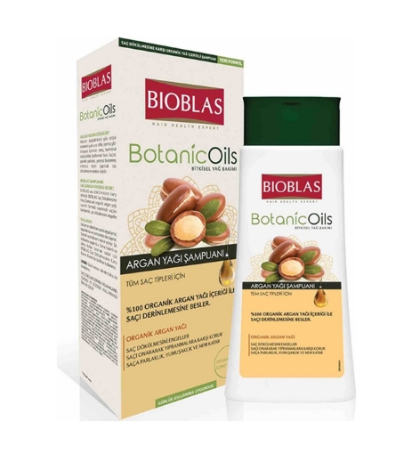 Bioblas Şampuan Botanic Oils 360ml Argan Yağı. ürün görseli