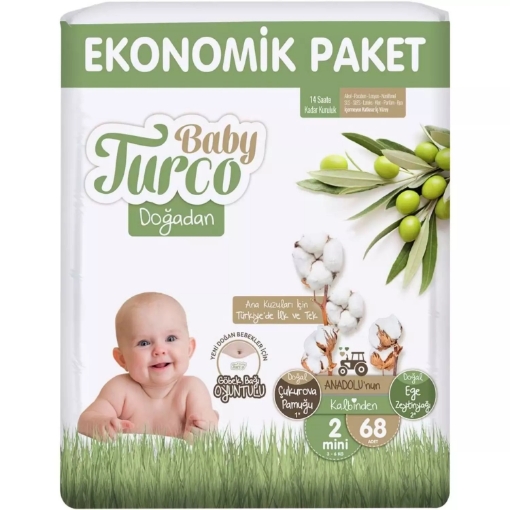 Baby Turco Doğadan Eco Pk. Mini 68'li (2). ürün görseli