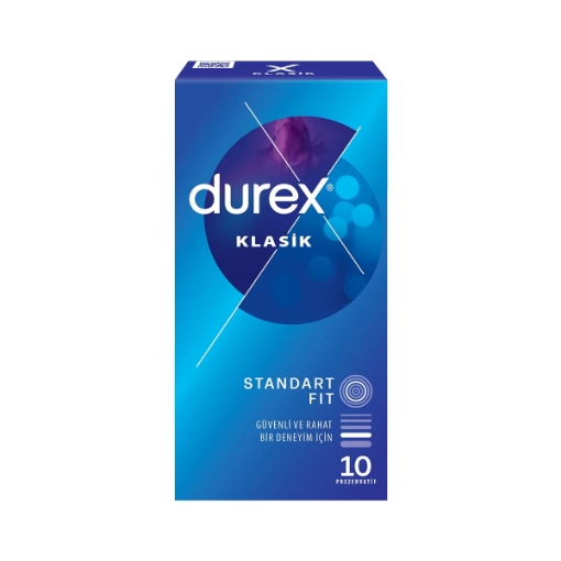 Durex 10'lu Klasik. ürün görseli