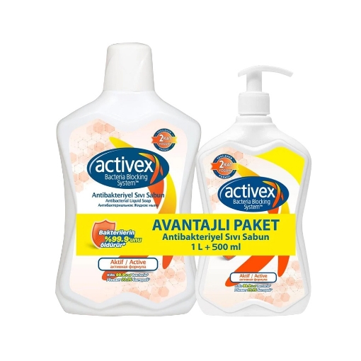 Activex Sıvı Sabun 1000+500 ml. Hassas. ürün görseli