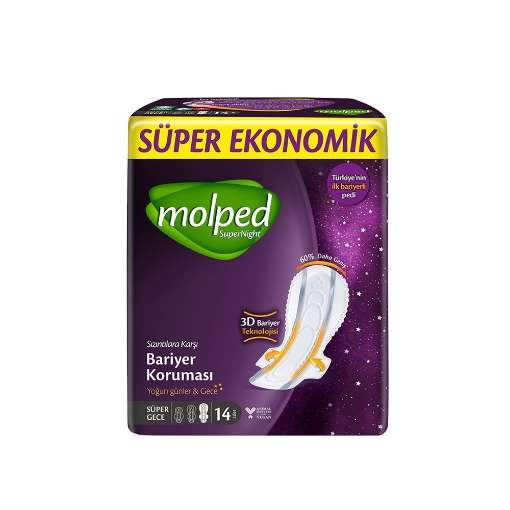 Molped Supernight Super Eko Süper Gece 14'lü. ürün görseli