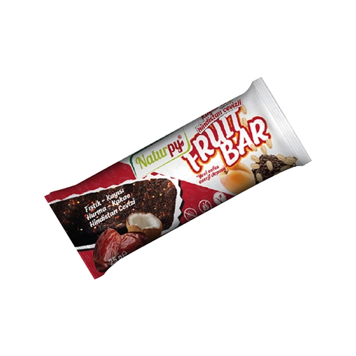 Naturpy Glutensiz Kayısılı Hindistancevizli Fruit Bar 25 Gr.. ürün görseli