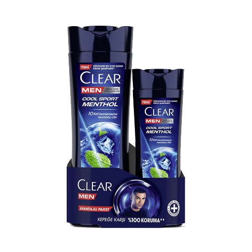 Clear Şampuan Kofre Men 350+180 ml. Cool Sport. ürün görseli