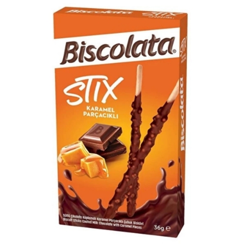 Şölen Biscolata Stix Karamelli 36 Gr.. ürün görseli