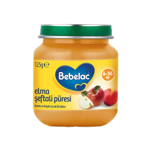 Bebelac Şeftali Elma Püresi 125 Gr.. ürün görseli