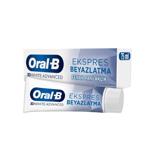 Oral-B Pro-3D White Advanced Diş Macunu 75 ml. Express Parlaklı. ürün görseli