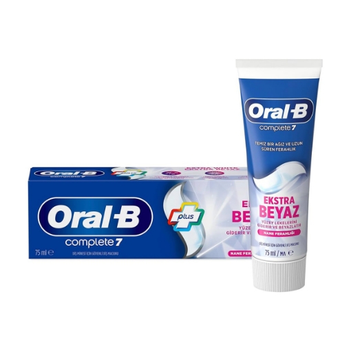 Oral-B Komple-7 Diş Macunu 75 ml. Ekstra Beyaz. ürün görseli