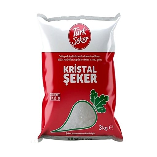 Türk Şeker Kristal Şeker 3 KG. ürün görseli