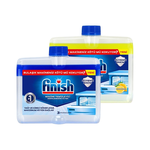 Finish Bulaşık Makinesi Temizleyici 2x250ml. ürün görseli