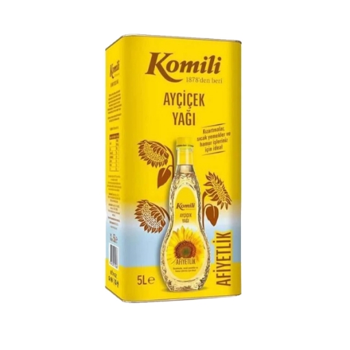 Komili Ayçiçek Yağı 5 Lt.. ürün görseli