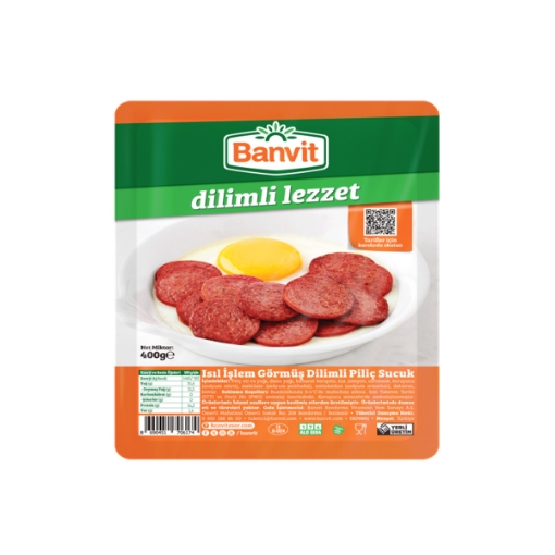 Banvit Küvet Dilim Piliç Sucuk 400 Gr.. ürün görseli