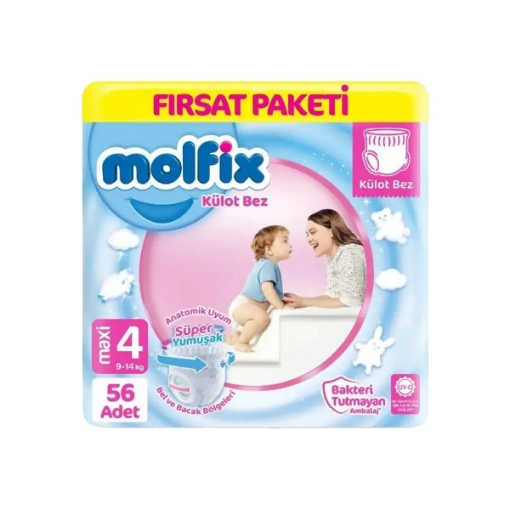 Molfix Külot Bebek Bezi Maxi 56'lı (4). ürün görseli