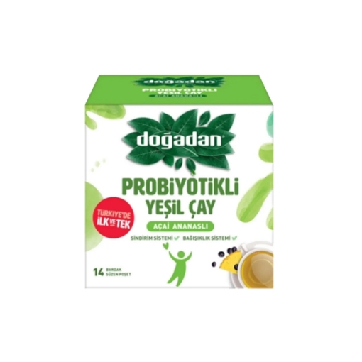 Doğadan Probiyotikli Yeşil Çay Bitki Çayı 23,8 Gr.. ürün görseli