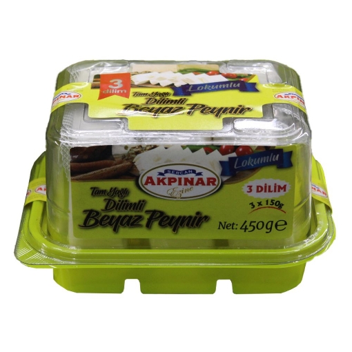 Akpınar Dilimli Taze Beyaz Peynir 450 Gr.. ürün görseli