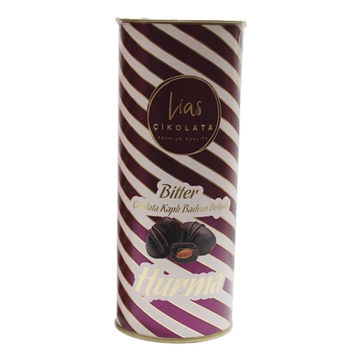 Lias Hurma Cik.Kapli Badem Dolgulu 250g Bitter. ürün görseli
