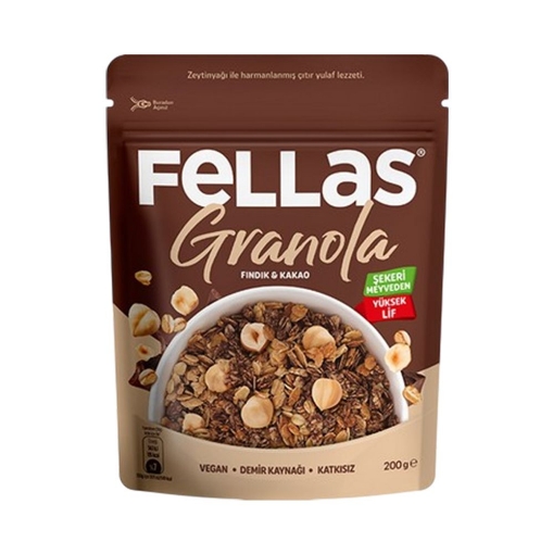 Fellas Granola Findik Kakao 200 Gr. ürün görseli
