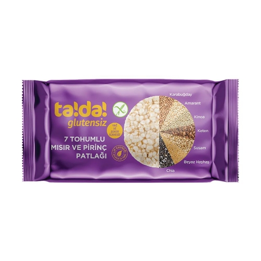 Tada 7tahilli Misir Pirinc Patlagi Glutensiz. ürün görseli